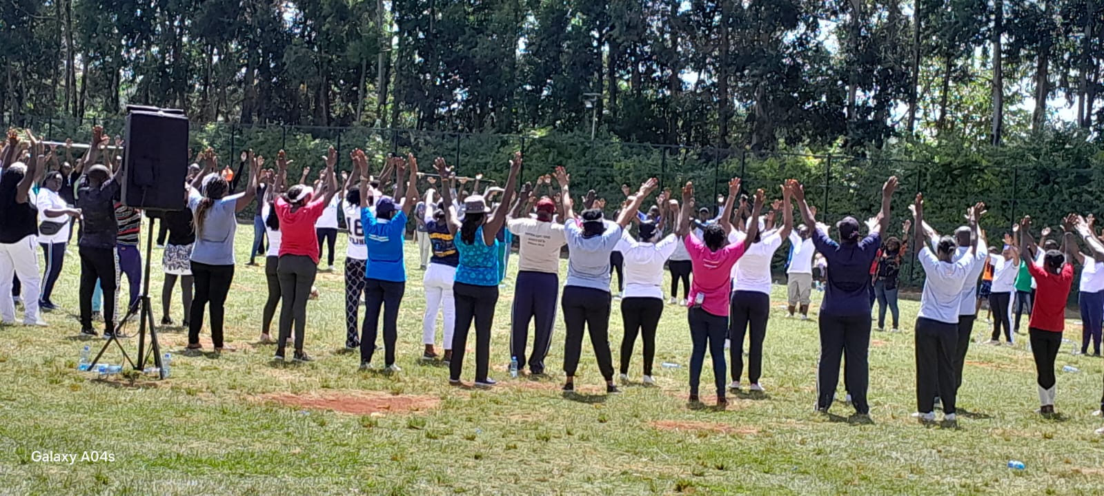 Leaders during the Sports Session