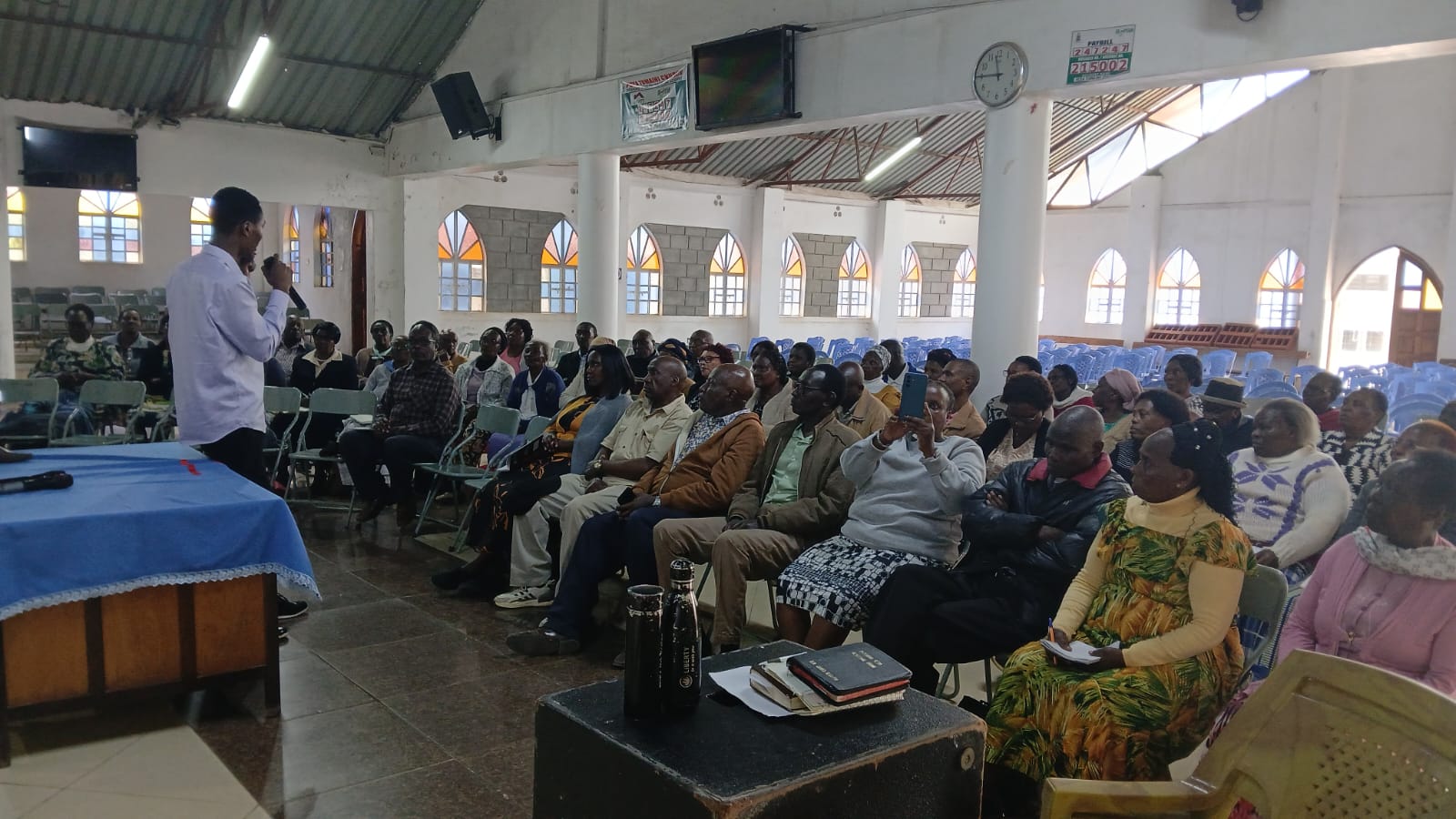 Senior Citizens Seminar at PCEA Tumaini